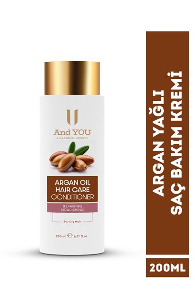 And You Argan Yağlı Yoğun Onarıcı 4lü Saç Bakım Seti