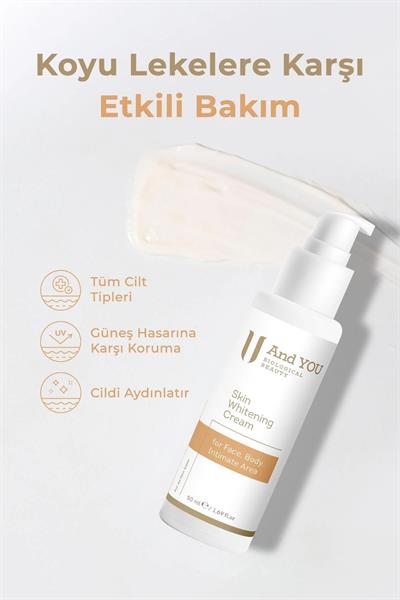 And You Aydınlık Cilt 3lü Bakım Seti ( Peeling & SPF Koruma)