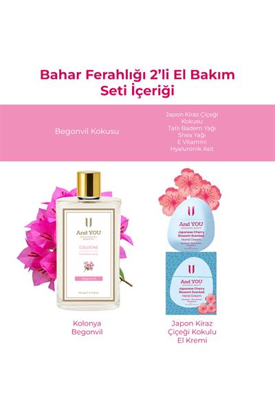 And You Bahar Ferahlığı 2li El Bakım Seti