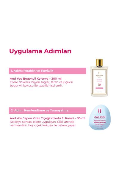 And You Bahar Ferahlığı 2li El Bakım Seti