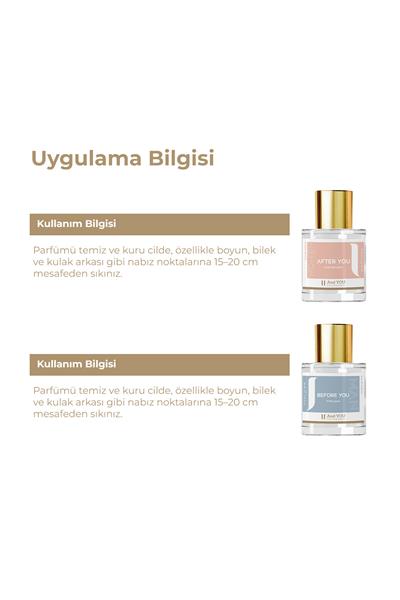 And You Before You 130 & After You 123 Çift Parfüm Seti (Kadın & Erkem Parfüm İkilisi)