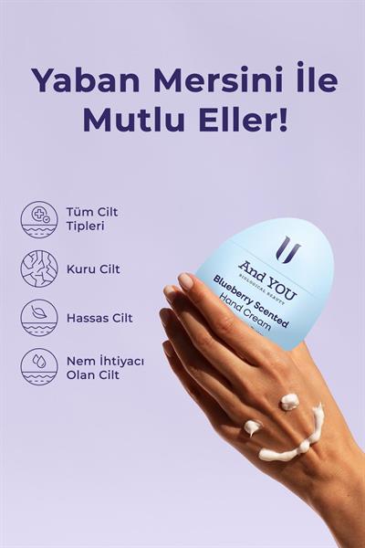 And You Yaban Mersini El Kremi 30 ml Nemlendirici