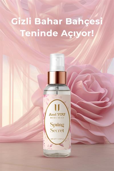 And You Spring Secret Vücut Spreyi 100 ml