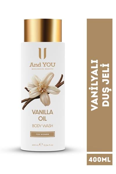 And You Vanilyalı Duş Jeli 400 ml