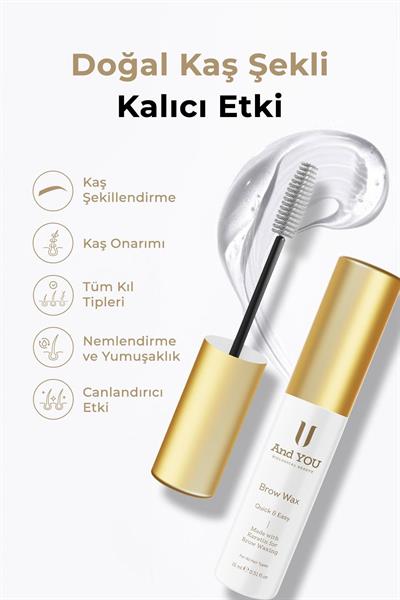 And You Kaş Sabitleyici Wax 15 ml