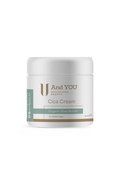 And You Cica Krem 50 ml Hassas Ciltler İçin Yatıştırıcı ve Nemlendirici