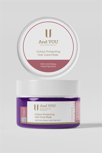 And You Renk Koruyucu Saç Maskesi 250 ml Boyalı Saçlar İçin