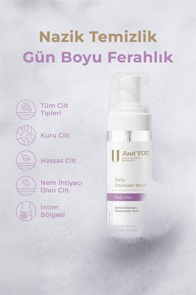 And You Günlük İntim Yıkama Jeli 150 ml