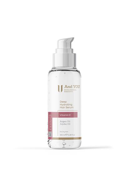 And You Argan Yağlı Saç Serumu 100 ml Derin Nemlendirici