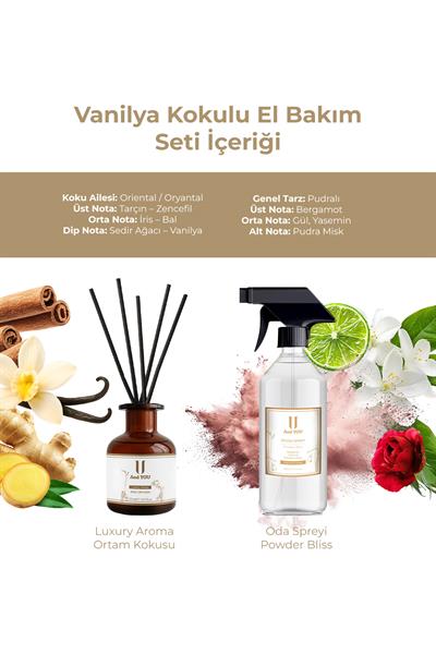 And You Ev ve Yaşam Kokusu 2li Set Ortam Kokusu-Oda Spreyi