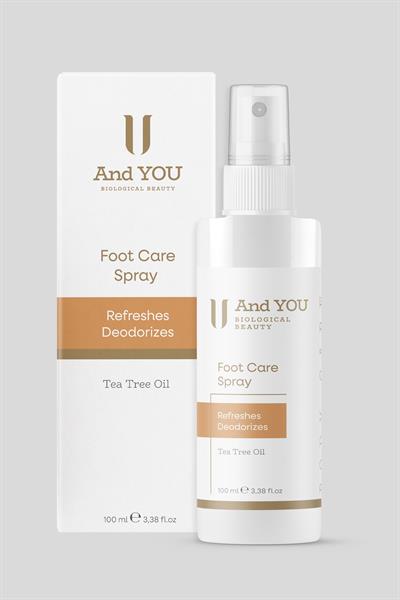 And You Ayak Spreyi 100 ml – Terleme ve Koku Karşıtı
