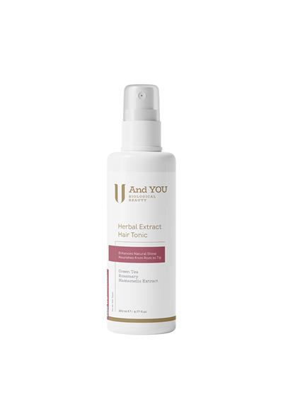 And You Bitkisel Ekstraktlı Saç Toniği 200 ml