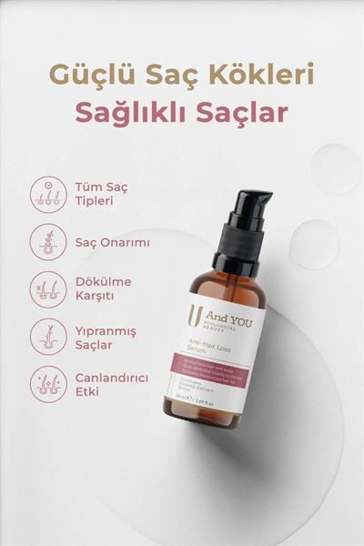 And You Hindistan Cevizli Hacim ve Dökülme Karşıtı 3lü Saç Bakım Seti