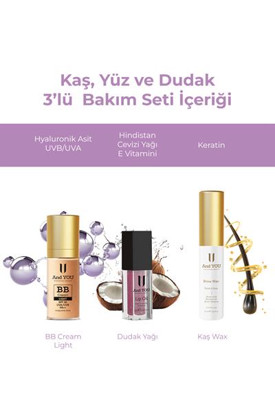 And You Kaş, Yüz ve Dudak 3lü Bakım Seti