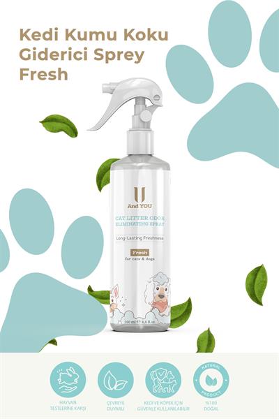 And You Kedi Kumu Koku Giderici Sprey 100 ml – Fresh