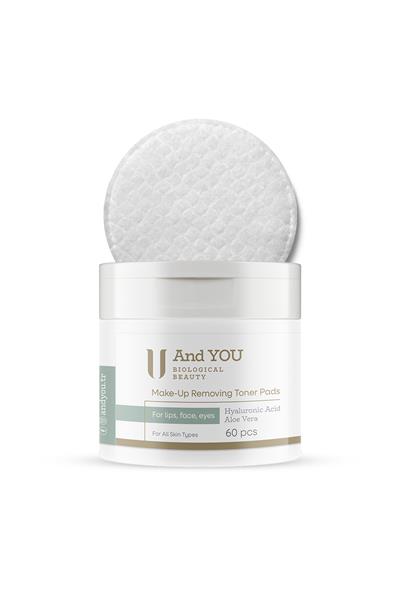 And You Makyaj Temizleyici Tonik Ped 60lı