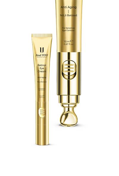 And You Retinol Titreşimli Göz Altı Kremi 20 ml