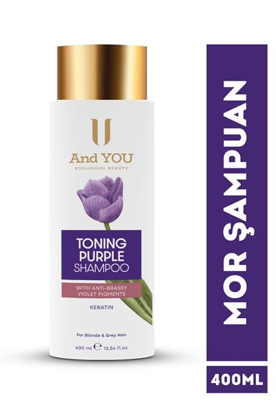 And You Mor Şampuan 400 ml Ton Düzenleyici