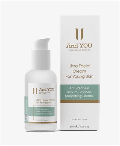 And You Genç Ciltler İçin Yüz Kremi 50 ml