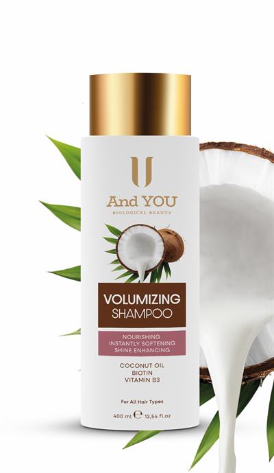 And You Hindistan Cevizi Hacim Veren Şampuan 400 ml