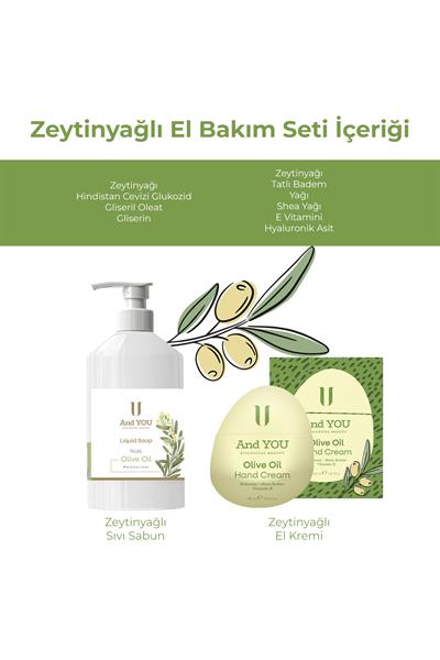 And You Zeytinyağlı 2li El Bakım Seti
