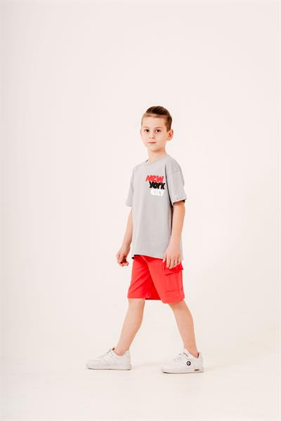 Erkek Çocuk T-Shirt & Şort 2'li Takım