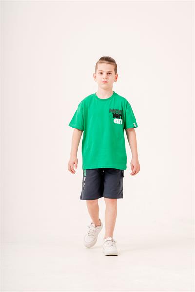 Erkek Çocuk T-Shirt & Şort 2'li Takım