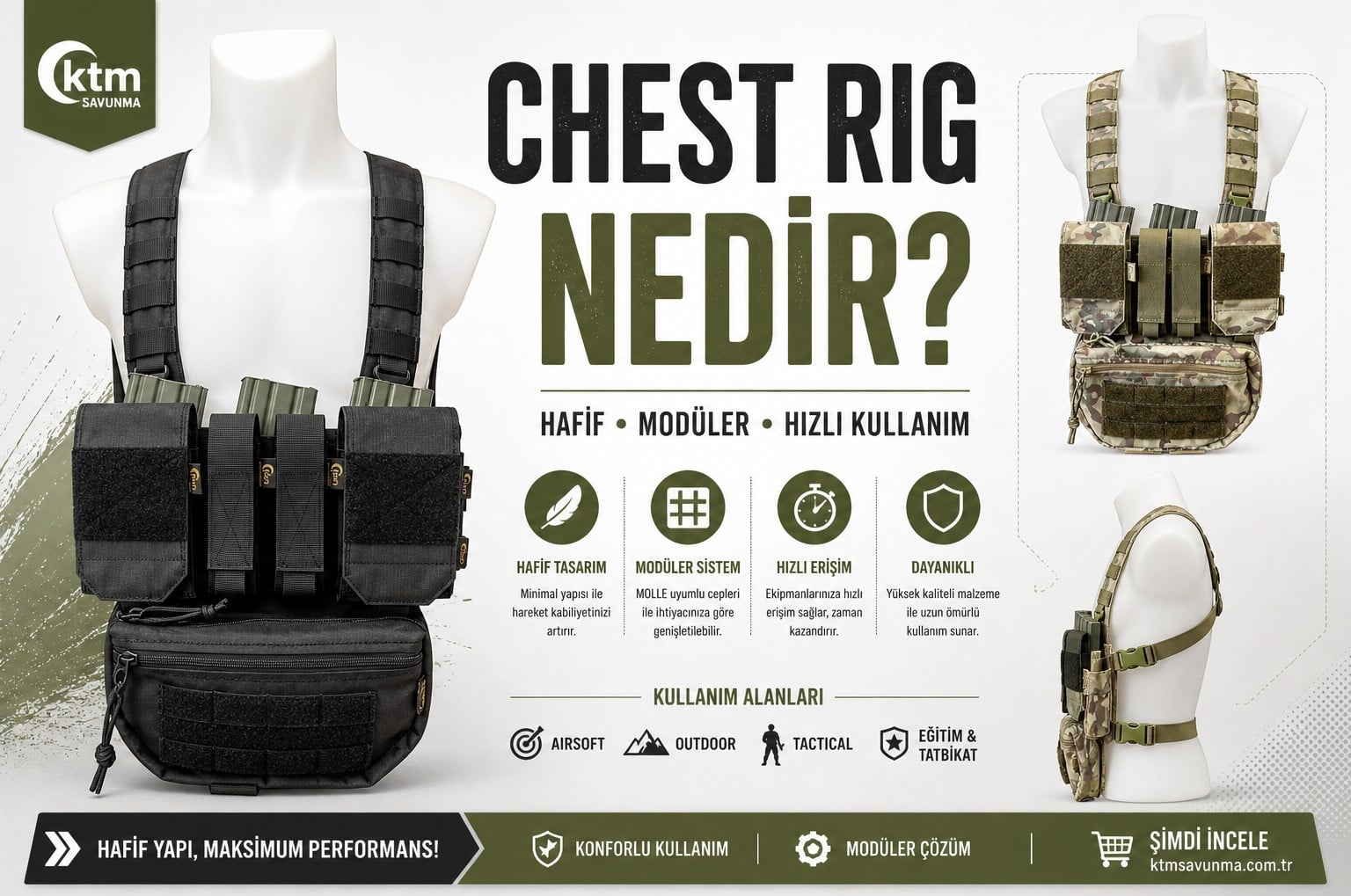 Chest rig nedir taktik yelek alternatifleri ve hücum yeleği farkları 2026