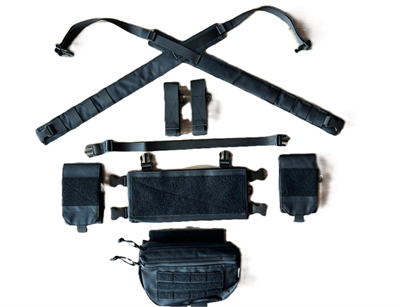 KTM® Siyah Chest Rig Model-4