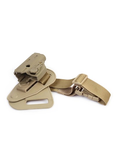 Browning / CZ Alçak Taşıma Tabanca Kılıfı Bej (Bacak Platformlu)