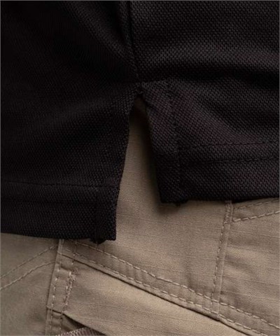 Aura Tactical Polo Uzun Kol T-shirt/ Siyah