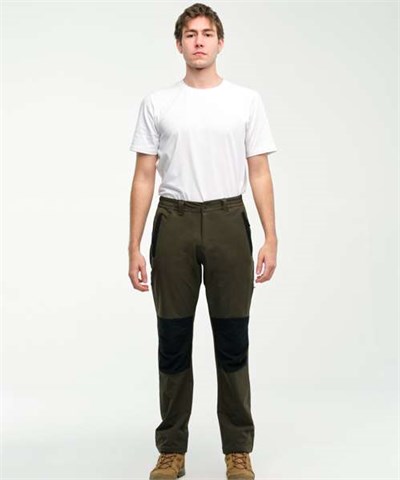 Flex Outdoor Streç Pantolon/ Yeşil-Siyah