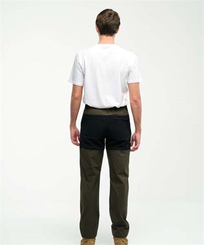 Flex Outdoor Streç Pantolon/ Yeşil-Siyah