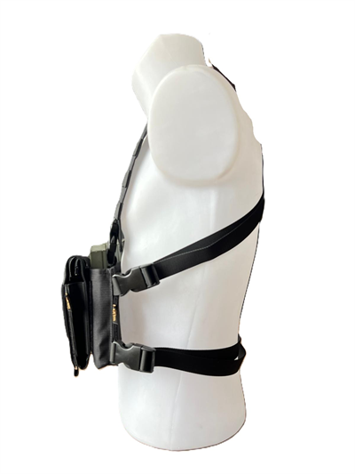 KTM® Siyah Chest Rig Model-4