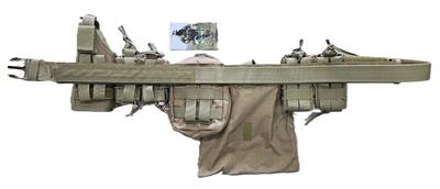 Ktm Askeri Taktik Görev Kemeri Coyote Kamuflaj, Model-2