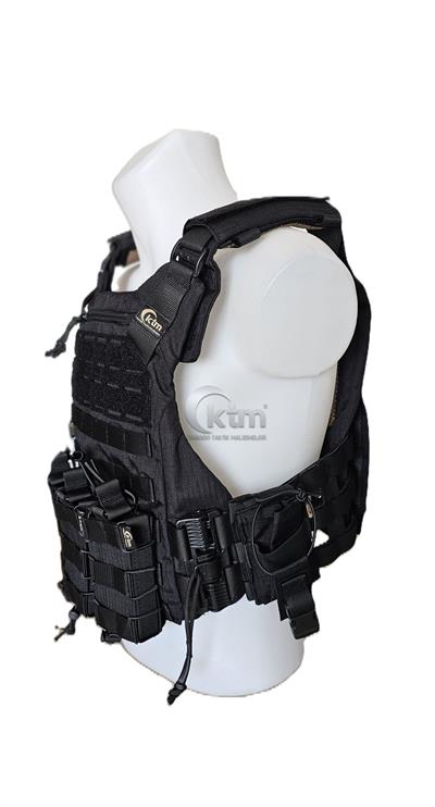 KUYAK-ATA® Hücum Yeleği, Standart, Siyah Renk