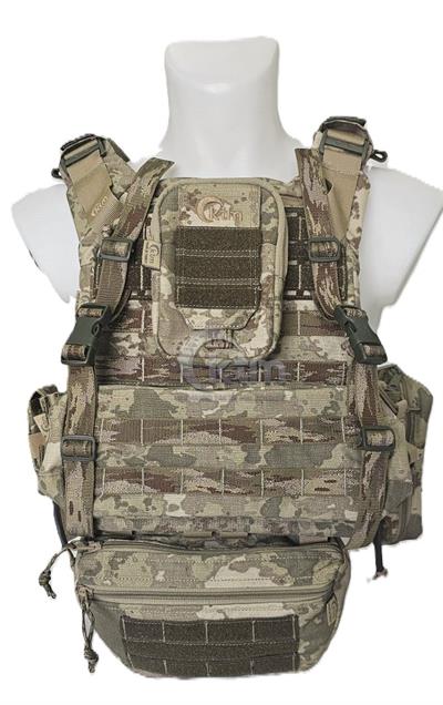 KUYAK-ATA® Makinalı Tüfek Hücum Yeleği, Model-4, Kara Kuvvetleri TSK Kamuflaj