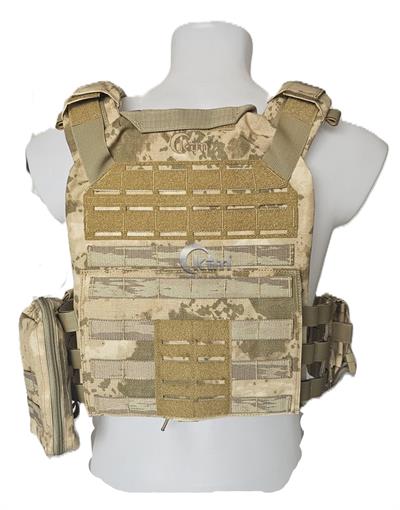 KUYAK-ATA® Makinalı Tüfek Hücum Yeleği, Model-2, Jandarma Kamuflaj