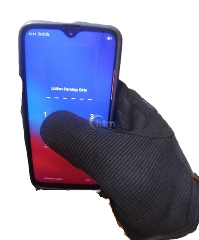 Operasyon Taktik Eldiven, Tam Parmak, Siyah