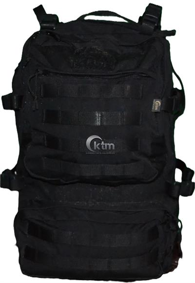 KTM® Askeri Taktik Operasyonel Sırt Çantası, 61 Litre Siyah