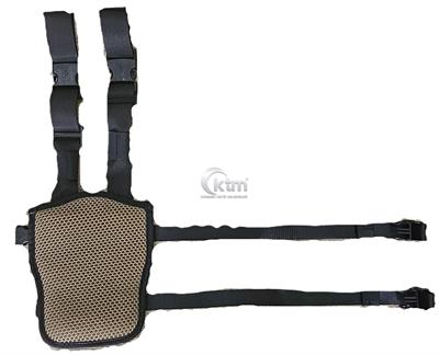 Tabanca Kılıflı, Silah Kılıflı Bacak Platformlu, Siyah