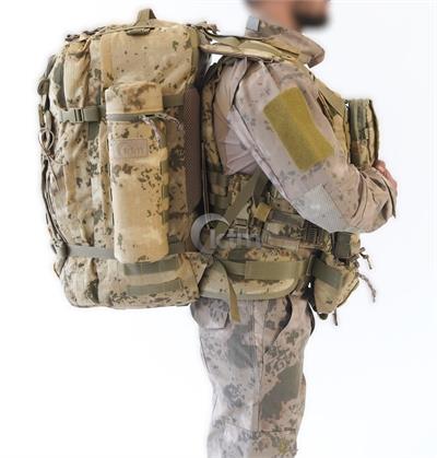 Taktik Askeri Sırt Çantası, 65 litre, Jandarma Kamuflajı