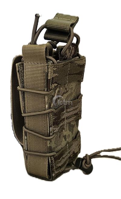 Tekli Açık  MPT-76 Şarjör Cebi, KK  Kamuflajı