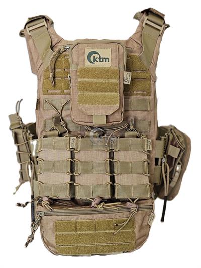 Tekli Lastikli Şarjör Cebi,  MPT-76 mm. Coyote