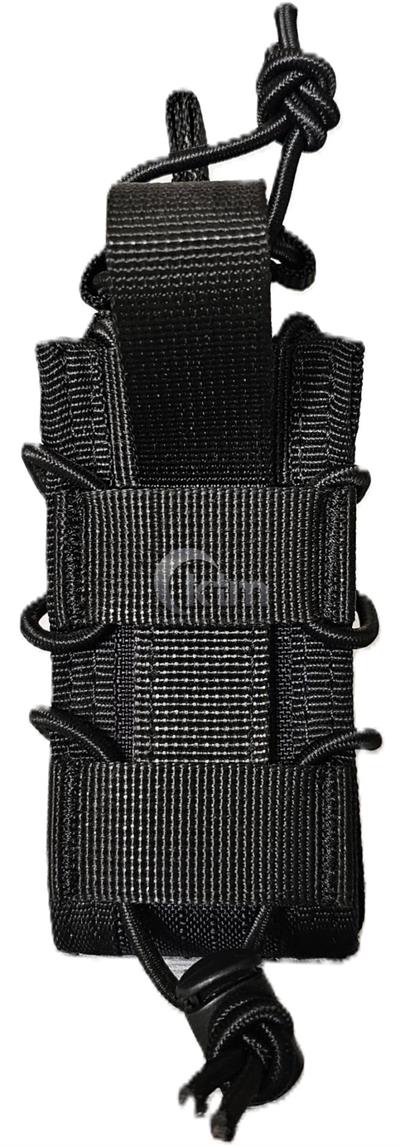 Tekli Tabanca Şarjör Cebi, Siyah