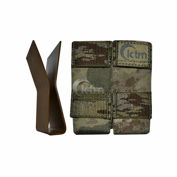 Kydex İkiz Şarjör Cebi 9 mm. KK KAMUFLAJ | TSK Kara Kuvvetleri