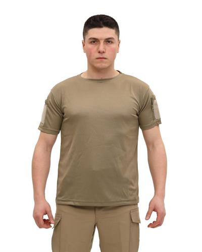 Single Sword Bisiklet Yaka Kısa Kol Taktik T-shirt