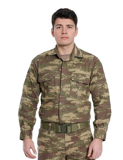 Single Sword Eski TSK Eğitim Gömleği – Dayanıklı Askeri Gömlek