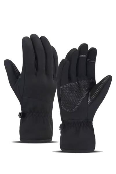 Single Sword Softshell Soğuk, Rüzgar ve Su Geçirmez Dokunmatik Eldiven, Motosiklet ve Taktik Eldiven