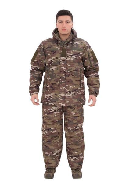 Single Sword Su Geçirmez Kışlık Softshell Mont&Pantolon Salopet Takım